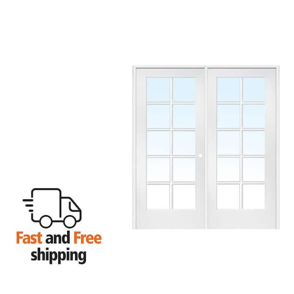 MMI DOOR 60 in. x 80 in. Smooth Craftsman Both Active Solid Core