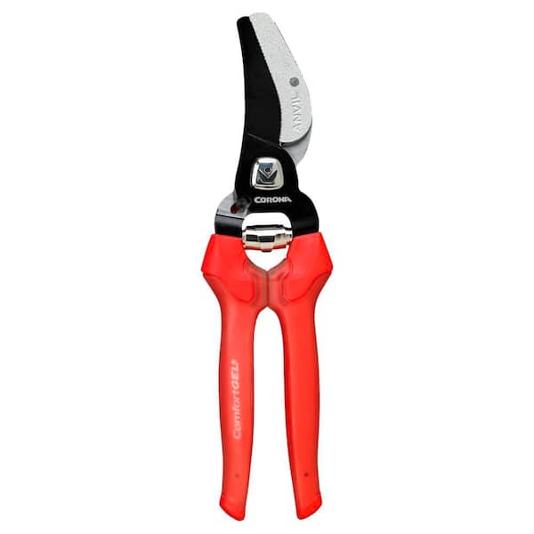 Corona ComfortGEL 3 in. High Carbon Steel Blade with Full Steel Core Handles Anvil Hand Pruner