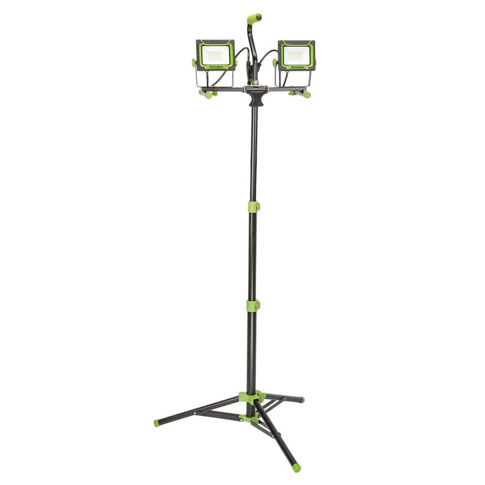 PowerSmith 10,000 Lumen LED Work Light with 60 in. Adjustable
