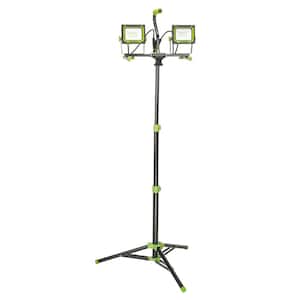 PowerSmith 8,000 Lumen Dual-Head LED Work Light with 52 in