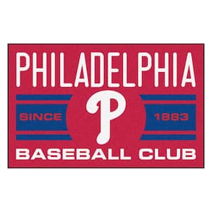 MLB Philadelphia Phillies Blue 2 ft. x 3 ft. Area Rug