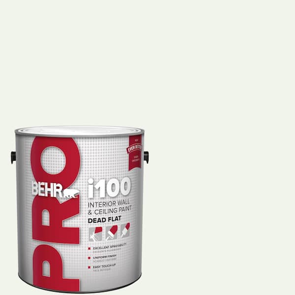BEHR PRO 1 gal. #W-B-510 Frosted Juniper Dead Flat Interior Paint