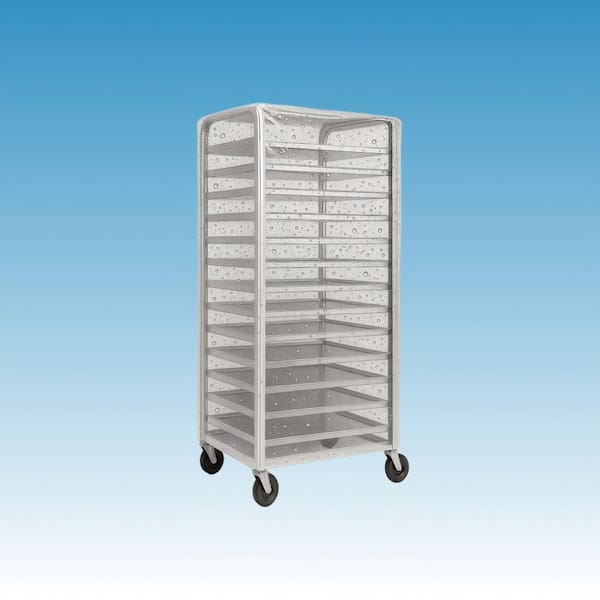 Wudkey 28 in. D x 23 in. W x 64 in. H Bun Rack Cover with 4 Sided