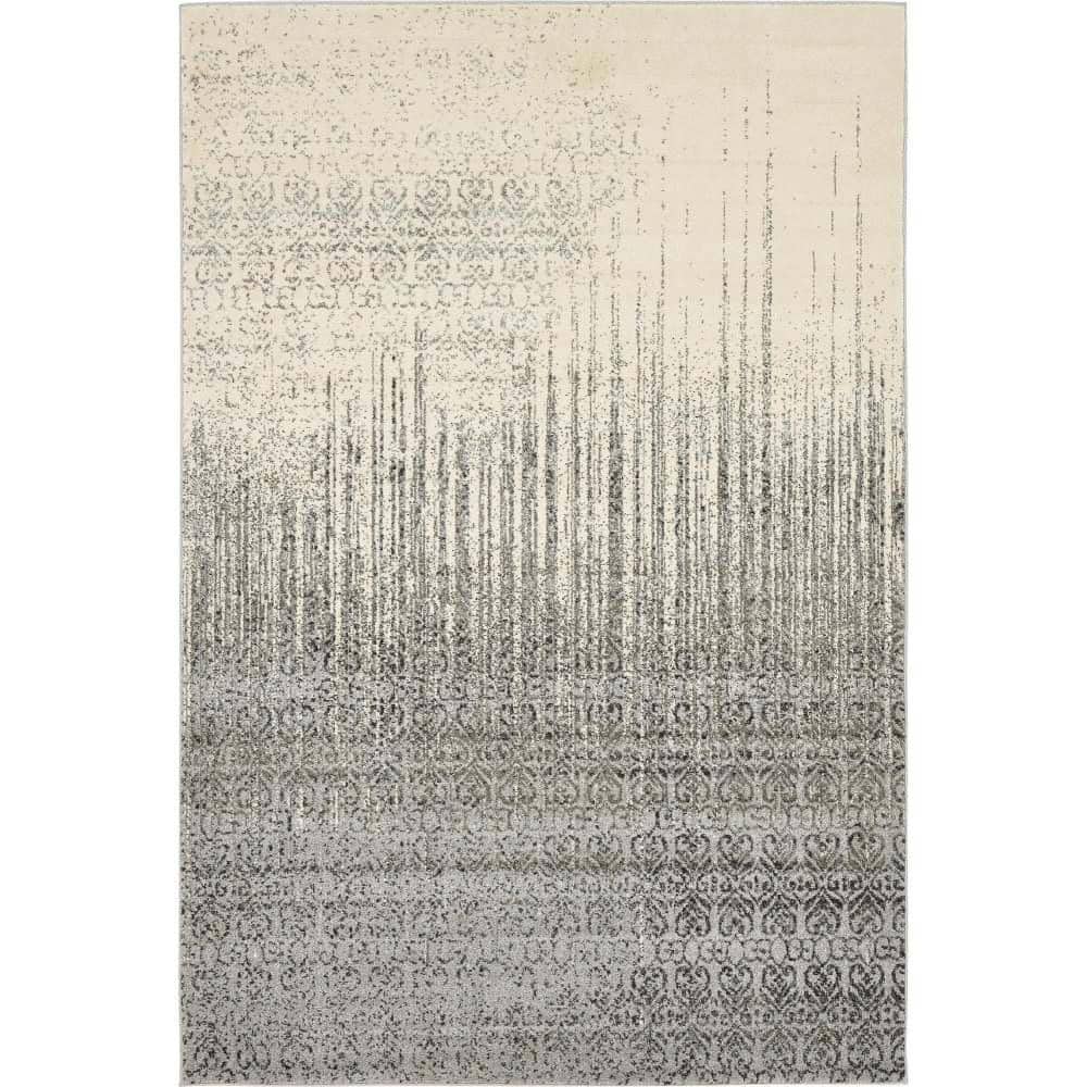 Jen Reed Bathroom Area Rug Unique Loom Del Mar Jennifer Gray 6' 1 x 9' 0 Area Rug 3133389 - The ...
