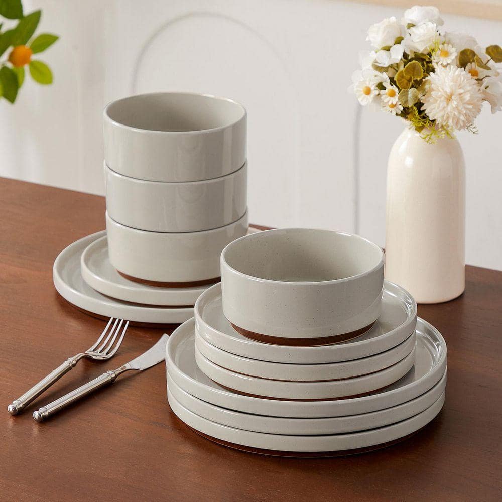 Lydia 12 Piece Dinnerware Set - Thumbnail 4