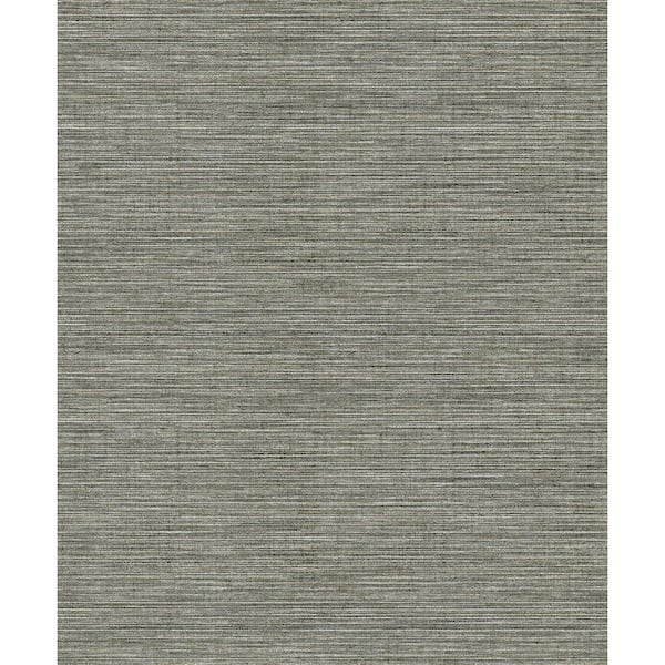 Unbranded Luster Collection Silver Smooth Weave Shimmer Finish Paper On Non-Woven Non-Pasted Wallpaper Roll