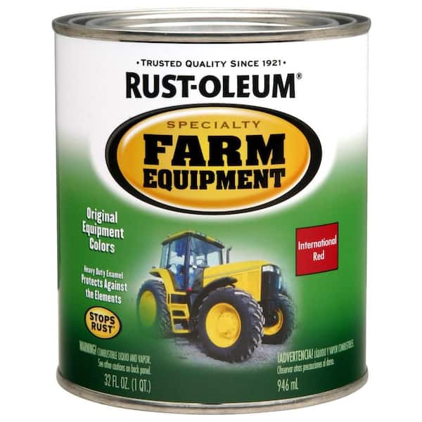 Rust-Oleum Specialty 1 qt. Farm Equipment International Harvester Red Gloss Enamel Paint (2-Pack)
