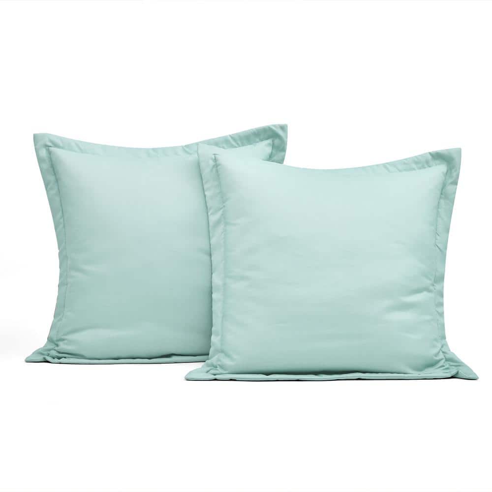 Full Blue Floral Microfiber Reversible Comforter Set