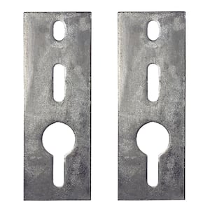 10 in. W x 3 1/2 in. H x 1/4 in. Thick HD Anchor Chain Retainer Plate (2-Pack)