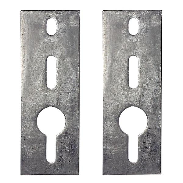 Multinautic 10 in. W x 3 1/2 in. H x 1/4 in. Thick HD Anchor Chain Retainer Plate (2-Pack)