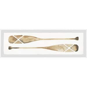 "Just a Paddle Away" by Marmont Hill Framed Sports Art Print 10 in. x 30 in.