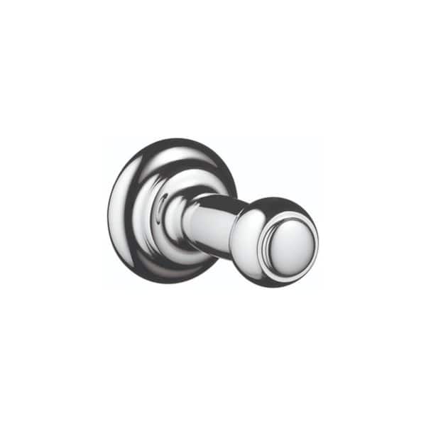 Hansgrohe C Knob Single Bathroom Robe/Towel Hook in Chrome