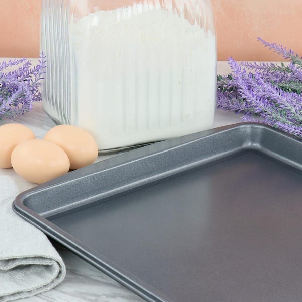 Oven-Safe Baking Pan with Cooling Rack Set - Quarter Sheet Pan Size -  Includes Premium Aluminum - Bakeware Sets, Facebook Marketplace