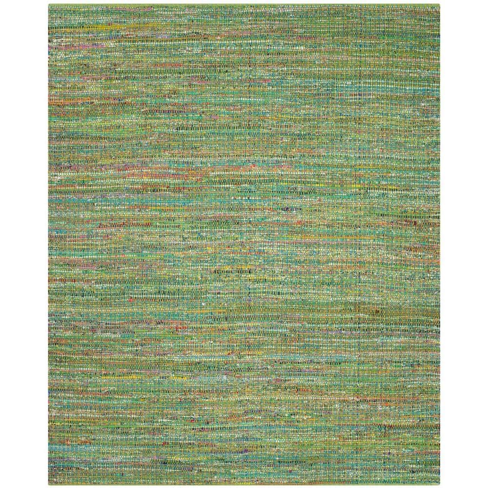 Nantucket Green Hand-Tufted Wool 8' x 10' Area Rug