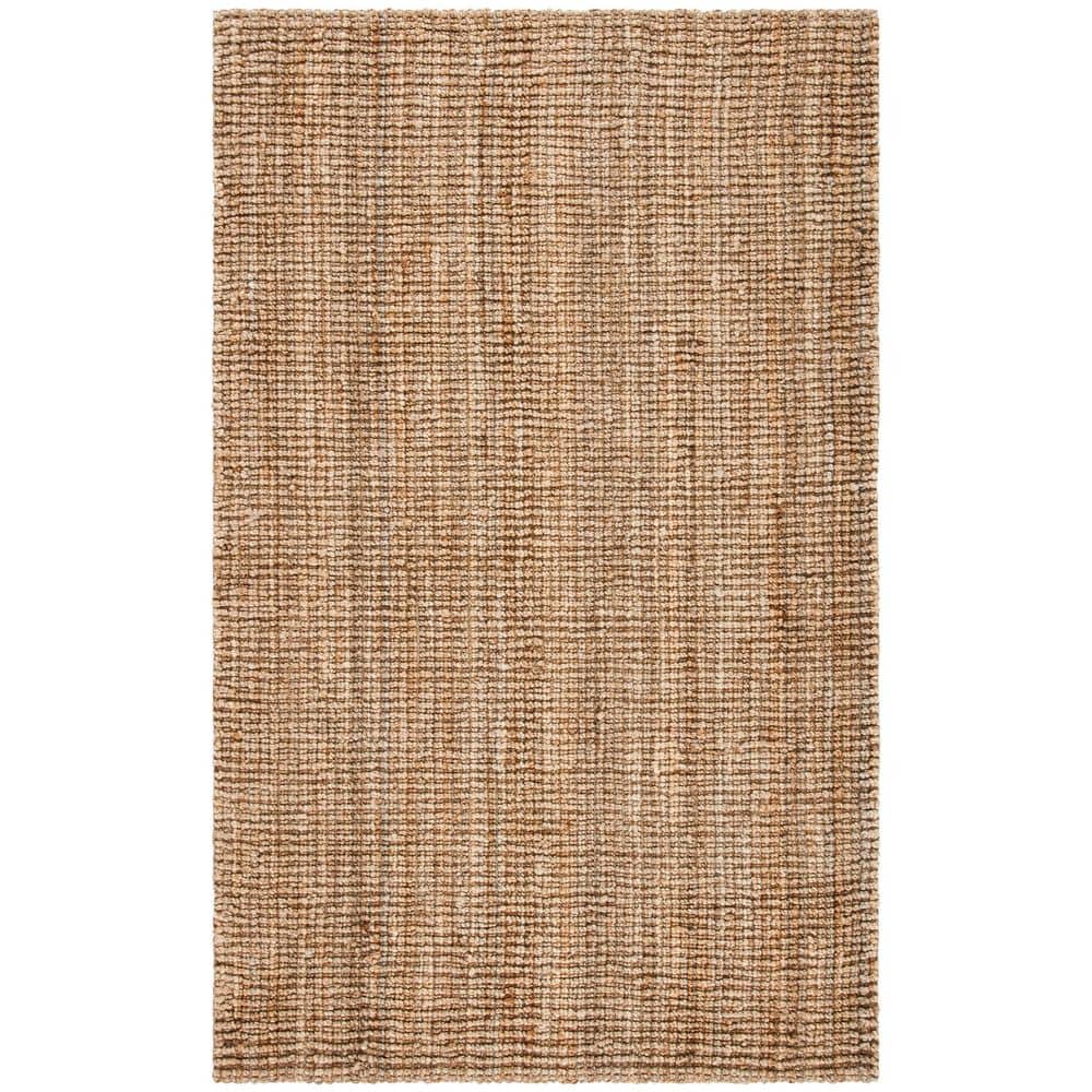 Natural Fiber Natural 5 ft. x 8 ft. Woven Crosstitch Area Rug price history on PriceWatchPro