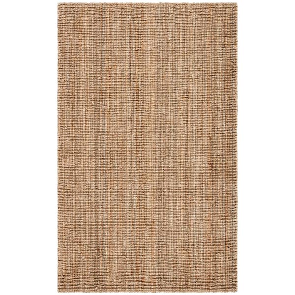 SAFAVIEH Natural Fiber Natural 5 ft. x 8 ft. Woven Crosstitch Area Rug