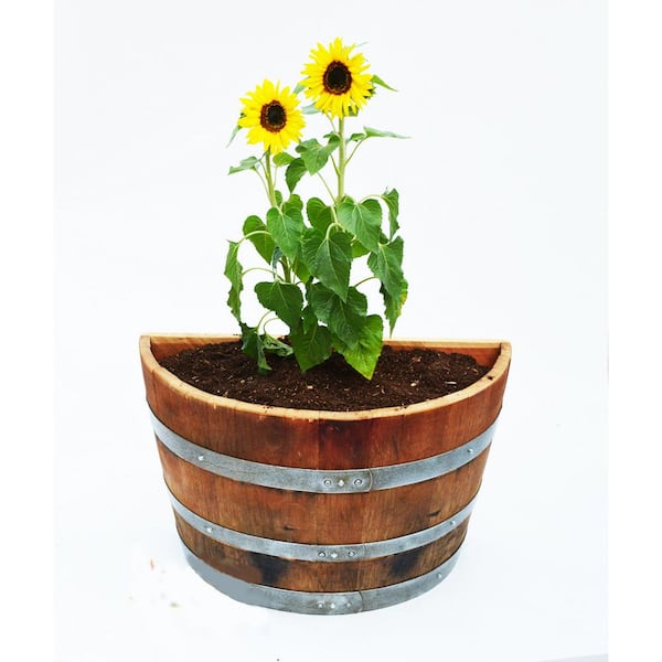 Planter Wine buy Barrel 28''x28''x14''