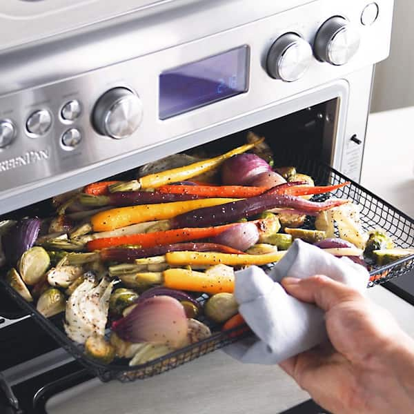 GreenPan Elite Convection Air Fry Oven Stainless Steel