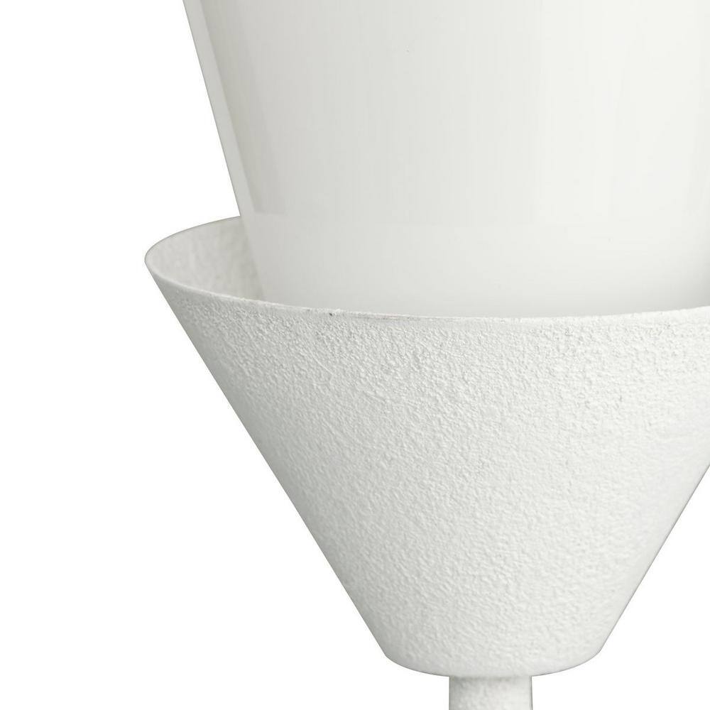Pinellas 30" White Plaster Candle Style Chandelier
