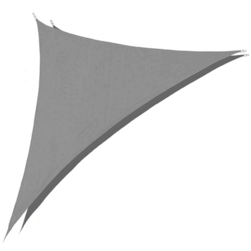 Ifenceview Grey Triangle 9/'x9/'x9/' UV Sun Shade Sail Patio Pool Outdoor Commerce