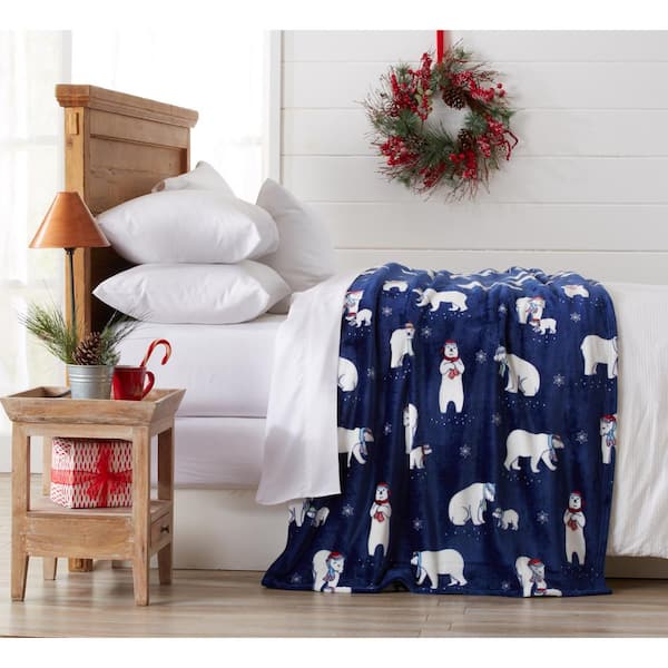 Polar Fleece Blanket Soft Blue | L.L.Bean, King