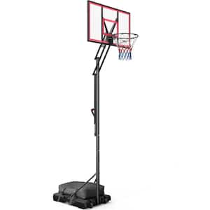 Polycarbonate Board Adjustable 5.3 ft. to 10 ft. Basketball Hoop