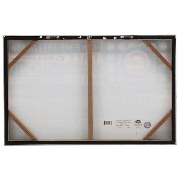 Open Road Brands Chicago Cubs Vintage Ticket Office Wood Wall Decor  90183476-s - The Home Depot