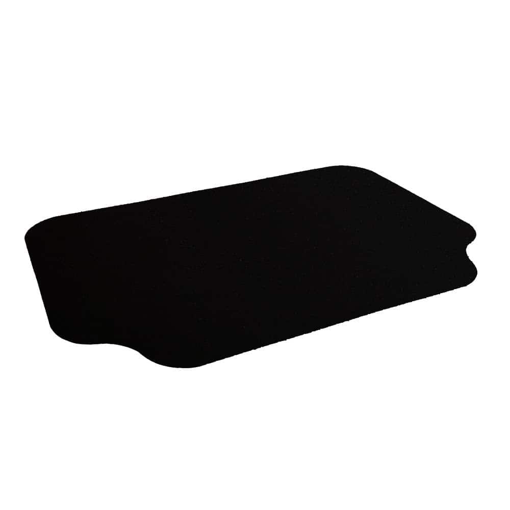 Black 72 in. x 48 in. 12 in. Lip Large Under Grill Mat price history on PriceWatchPro