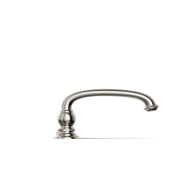 KOHLER Artifacts 9 in. Bathroom Sink Spout with Arc Design in Vibrant Polished Nickel