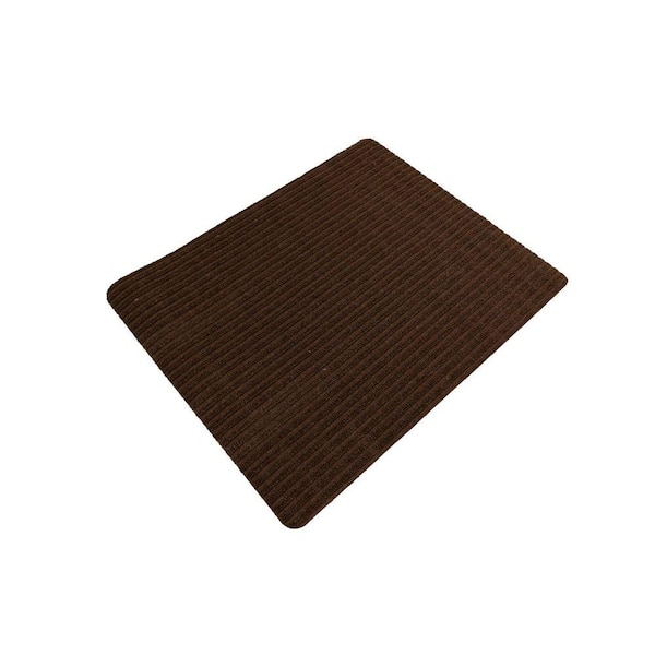 Brown Mat 30 in. x 30 in. UV Polyester Stair Tread Cover (1-Piece)