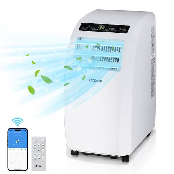 Karl home 7200 BTU Portable Air Conditioner Cools 400 sq. ft. with Dehumidifier and WiFi Function