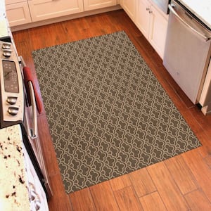 Bungalow Flooring FlorArt Aztek Diamonds 4x6 Low Profile Floor Mat