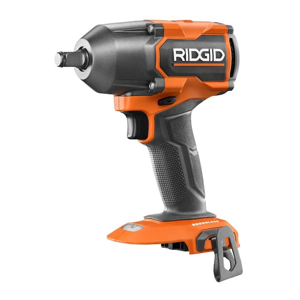 RIDGID R86012B 18V Brushless Cordless 4-Mode 1/2 in. Mid-Torque Impact Wrench with Friction Ring (Tool Only) - 1