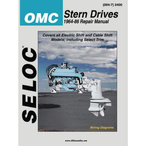 Marine Manual For OMC Stern Drive 1964 To 86 18-03400 - The Home Depot