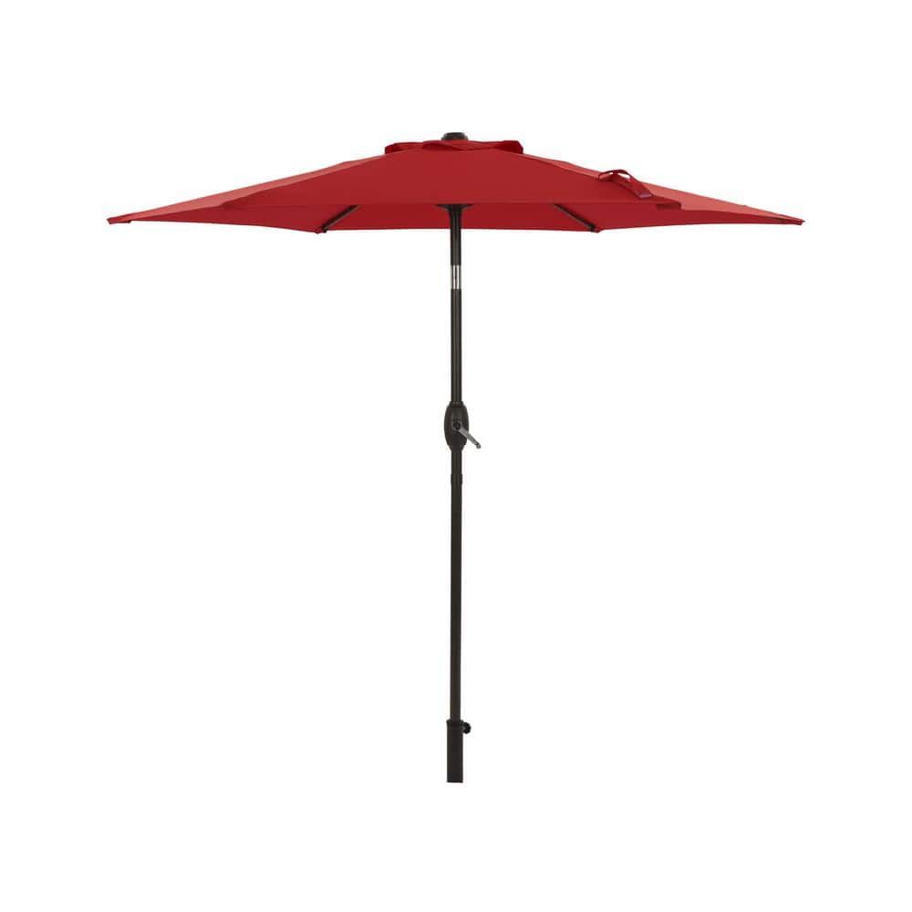 7.5 ft. Market Patio Umbrella in Red