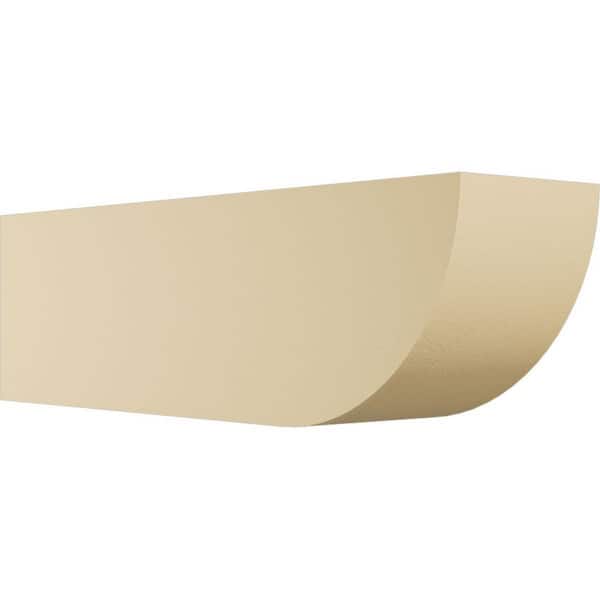 Ekena Millwork Standard Durham 5 in. W x 6 in. H x 20 in. D Signature Urethane Rafter Tail Outlooker