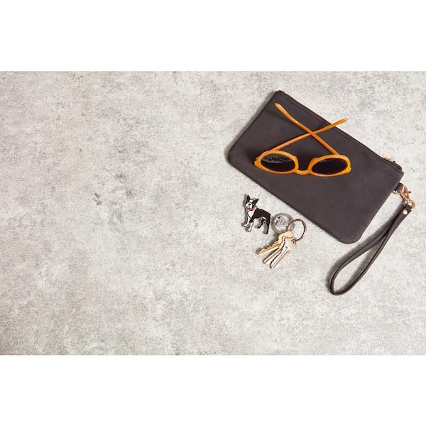 5 ft. x 12 ft. Laminate Sheet in Patine Concrete with Monolith Finish