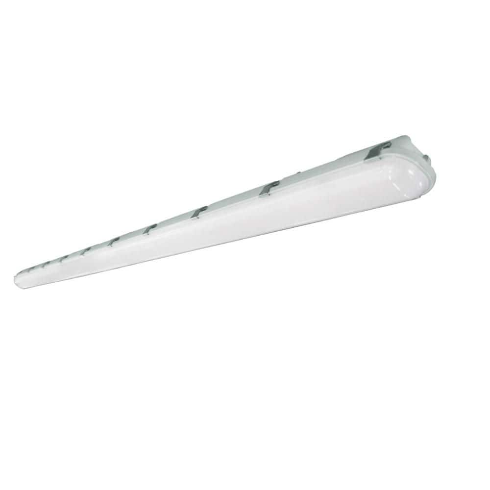 買得 RUN BISON 8 ft. White 500-Watt Equivalent Integrated LED ライト・ランタン