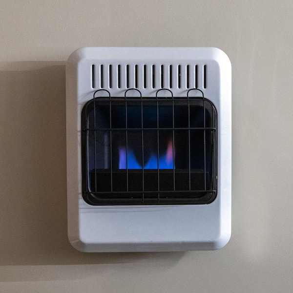 10,000 BTU Vent Free Blue Flame Natural Gas or Propane Dual Fuel Indoor Space Heater