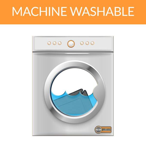 memory foam in washing machine