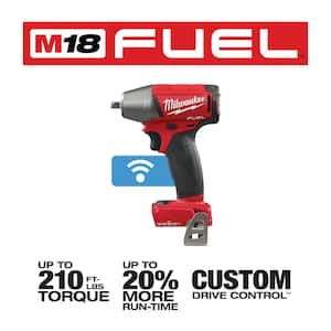 M18 FUEL ONE-KEY 18V Lithium-Ion Brushless Cordless 3/8 in. Impact Wrench w/ Friction Ring (Tool-Only)