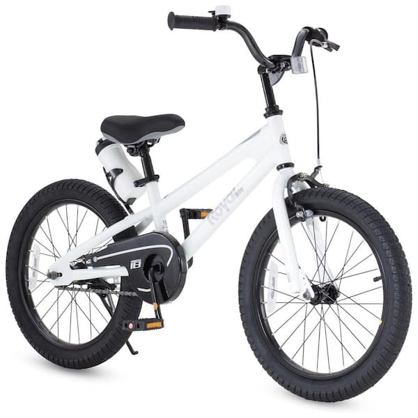 Freestyle Outdoor Kid's Sporty Bicycle with Kickstand, 18 Inch, White
