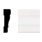 2355 11/16 in. x 2-1/4 in. x 8 ft. Primed White PVC Colonial Casing Moulding