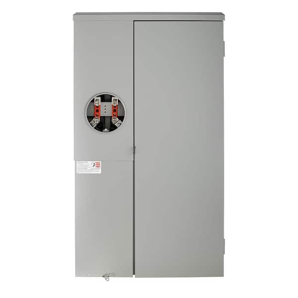 200 Amp 42-Space, 42-Circuit Outdoor All-In-One Meter Load Center Combo with Main Circuit Breaker LJ420-BED