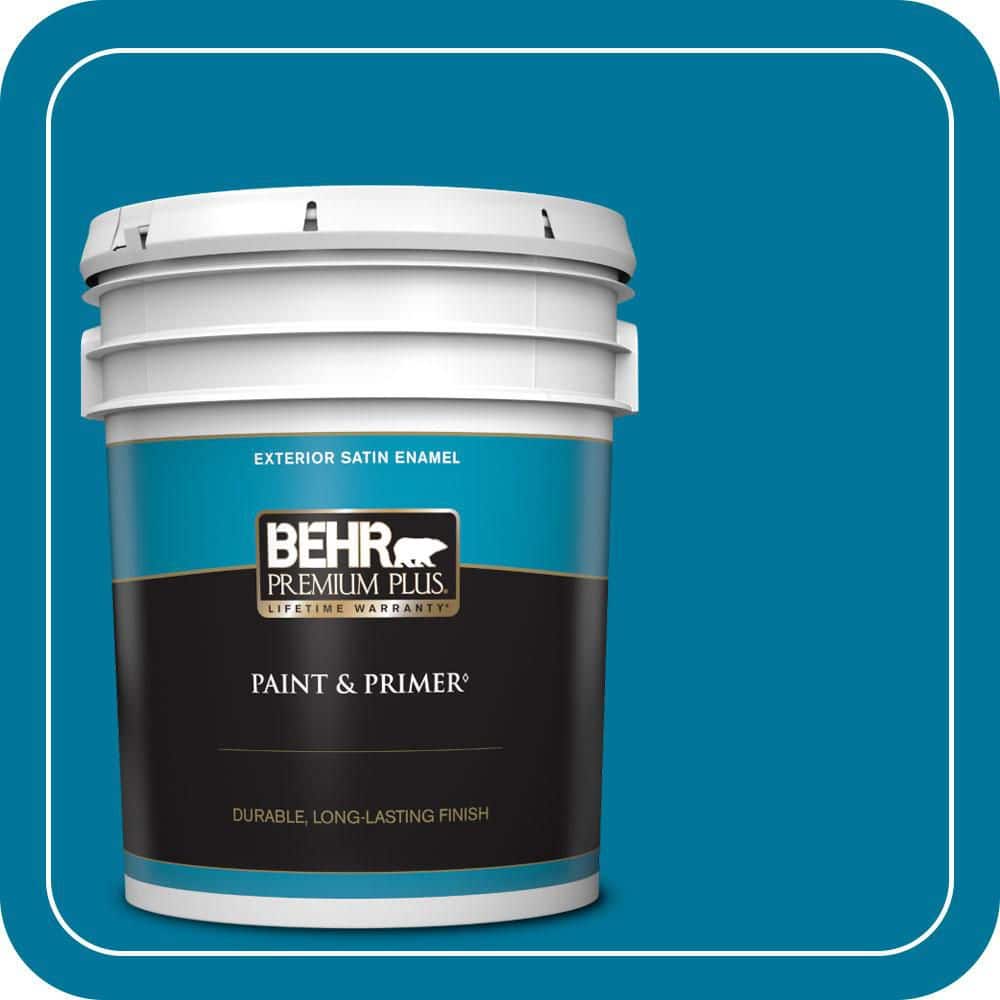5 gal. #P490-7 Mayan Treasure Satin Enamel Exterior Paint & Primer price history on PriceWatchPro