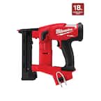 M18 FUEL 18-Volt Lithium-Ion Brushless Cordless 18-Gauge 1/4 in. Narrow Crown Stapler (Tool-Only)