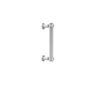 Contemporary 8 in. Back to Back Shower Door Pull in Polished Chrome