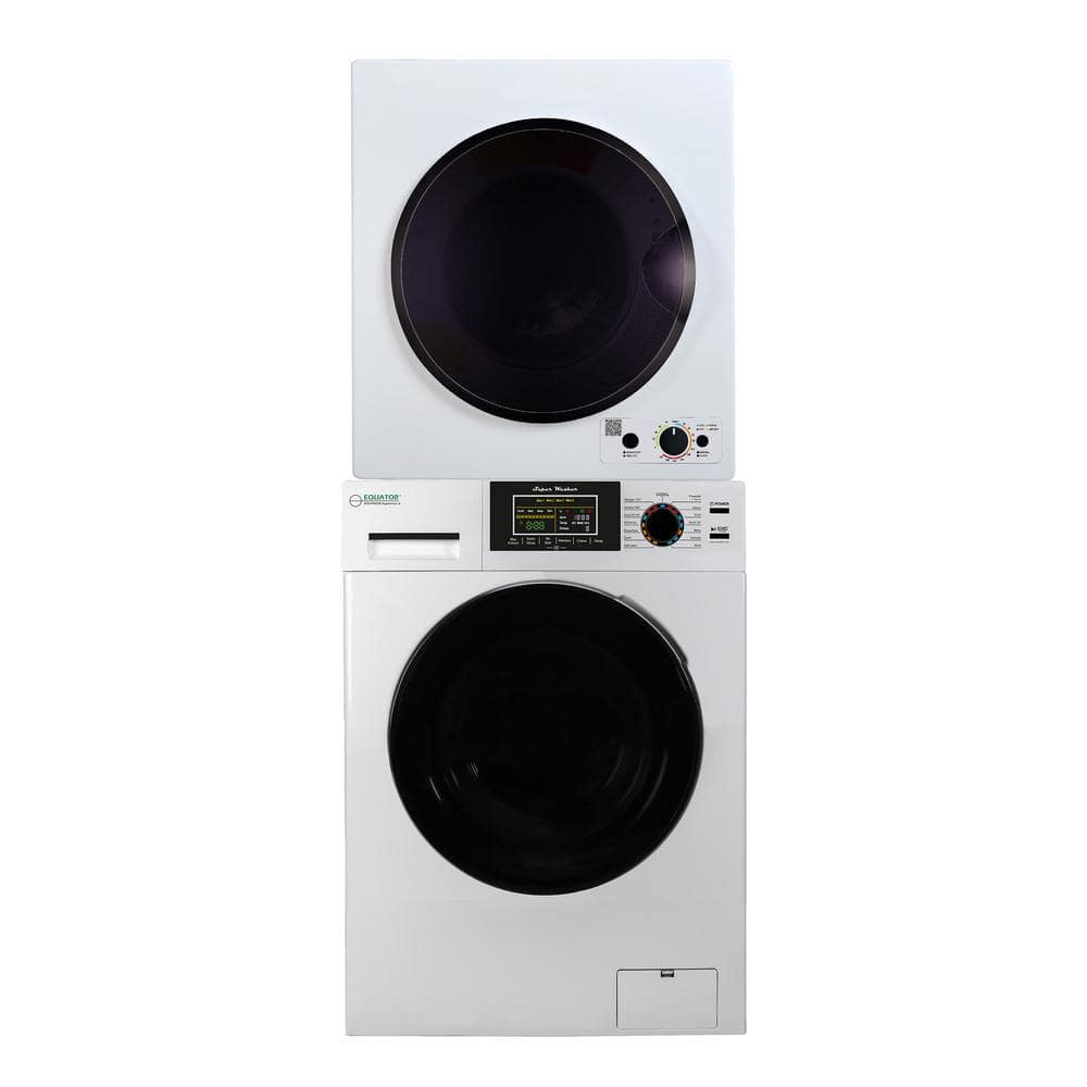 Digital Touch Laundry Center 110 Volt Set 1.9 cu. ft. Washer plus Vented 3.5 cu.ft. Sensor Dryer with knob