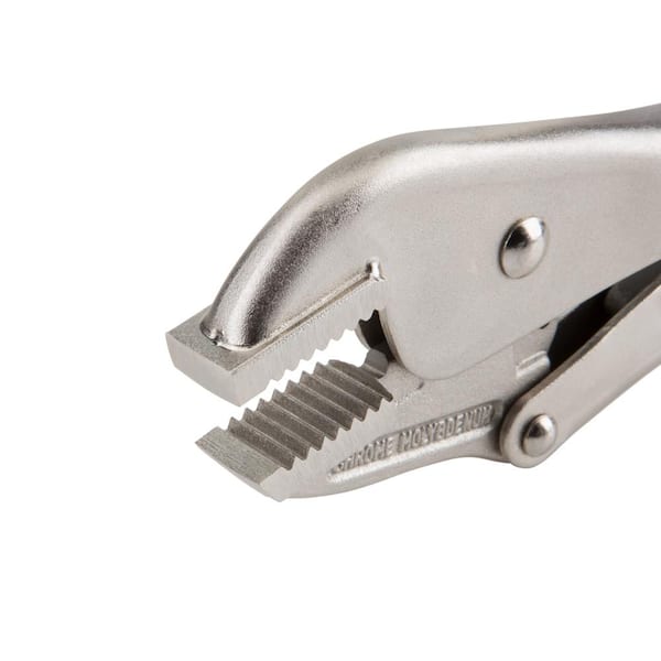 Straight, Curved, Long Nose Locking Pliers Set (4-Piece)