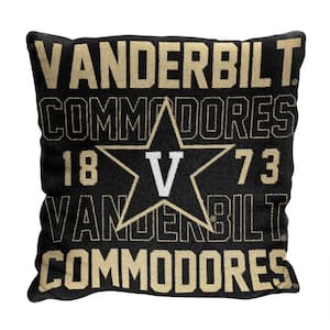 NCAA Vanderbilt Stacked Pillow